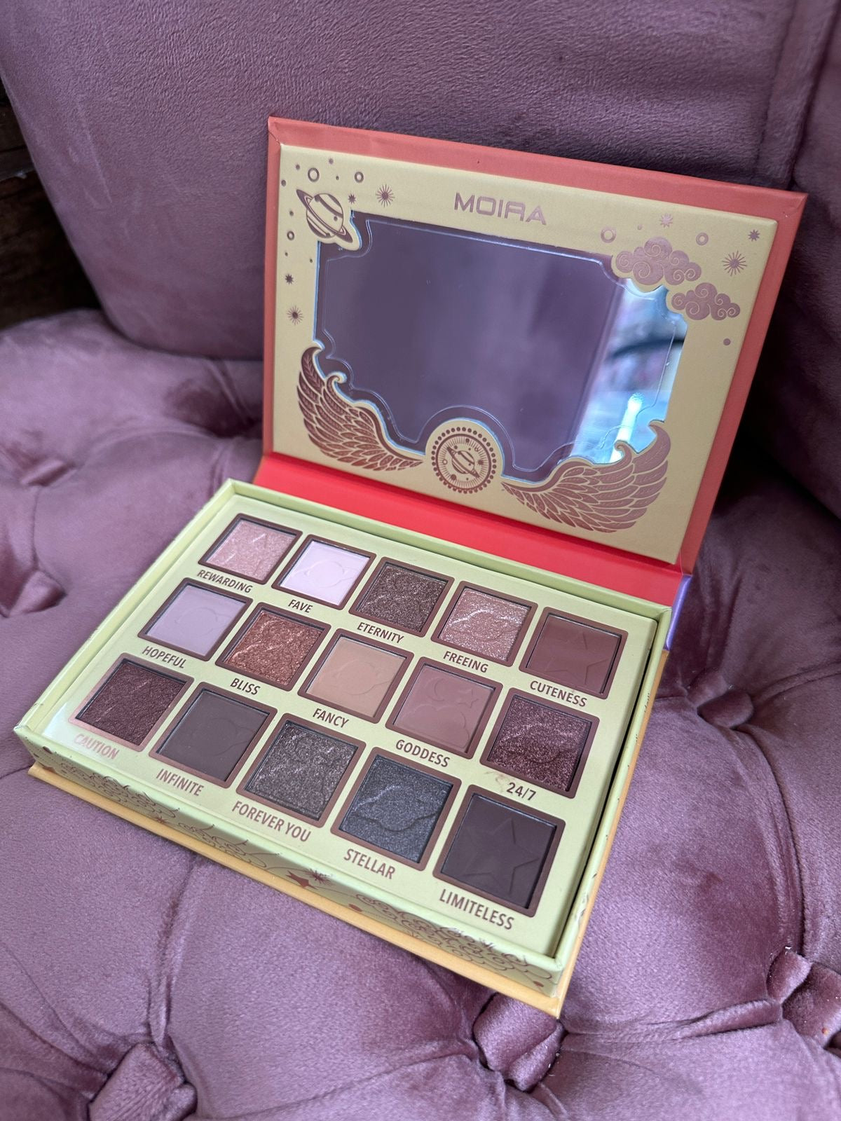 Paleta sombras Moira
