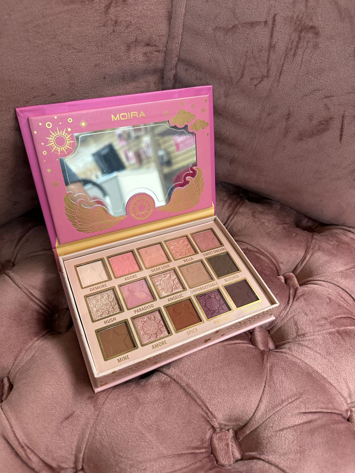 Paleta de Sombras Moira