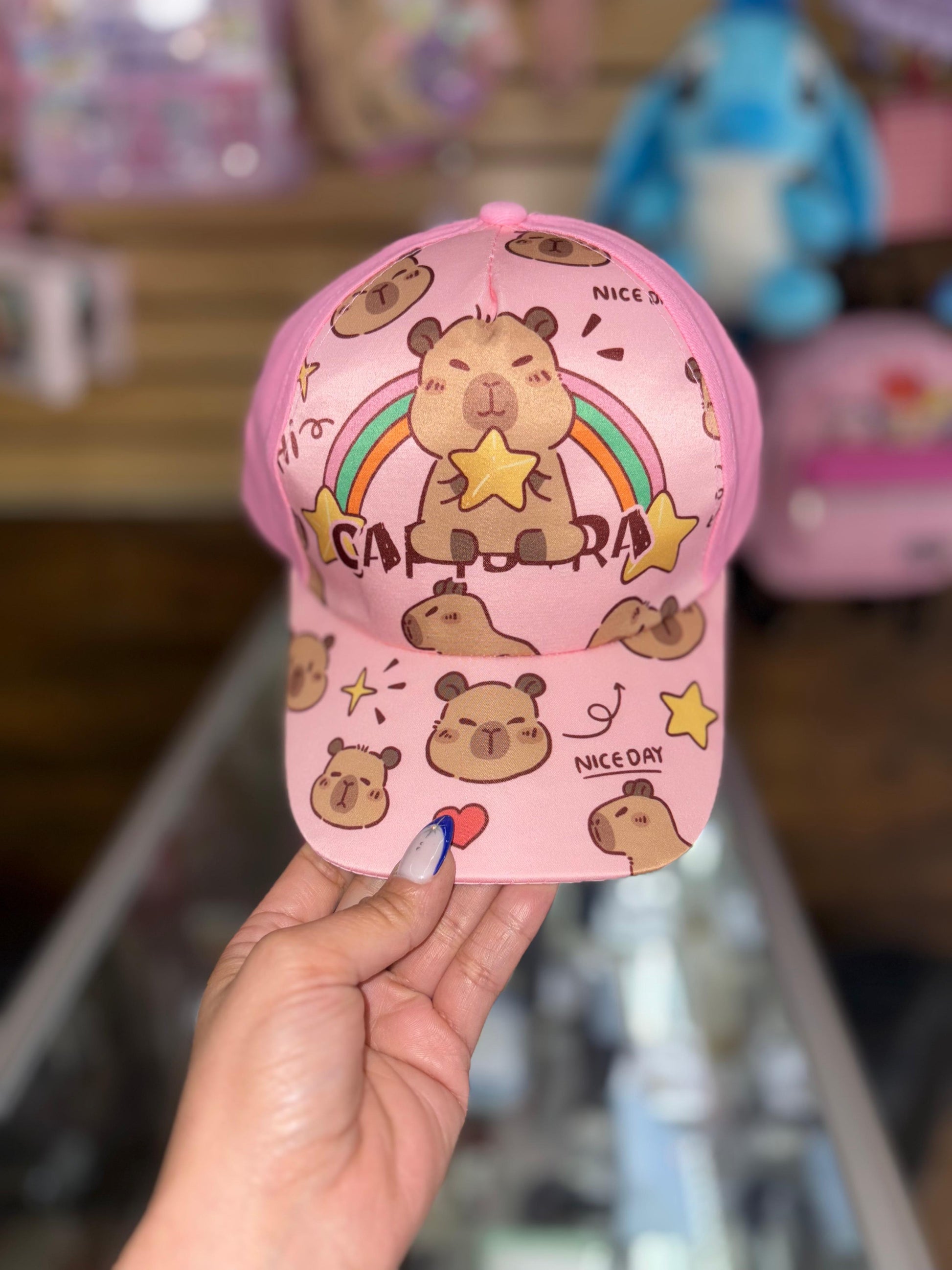 Gorras capibara niñas