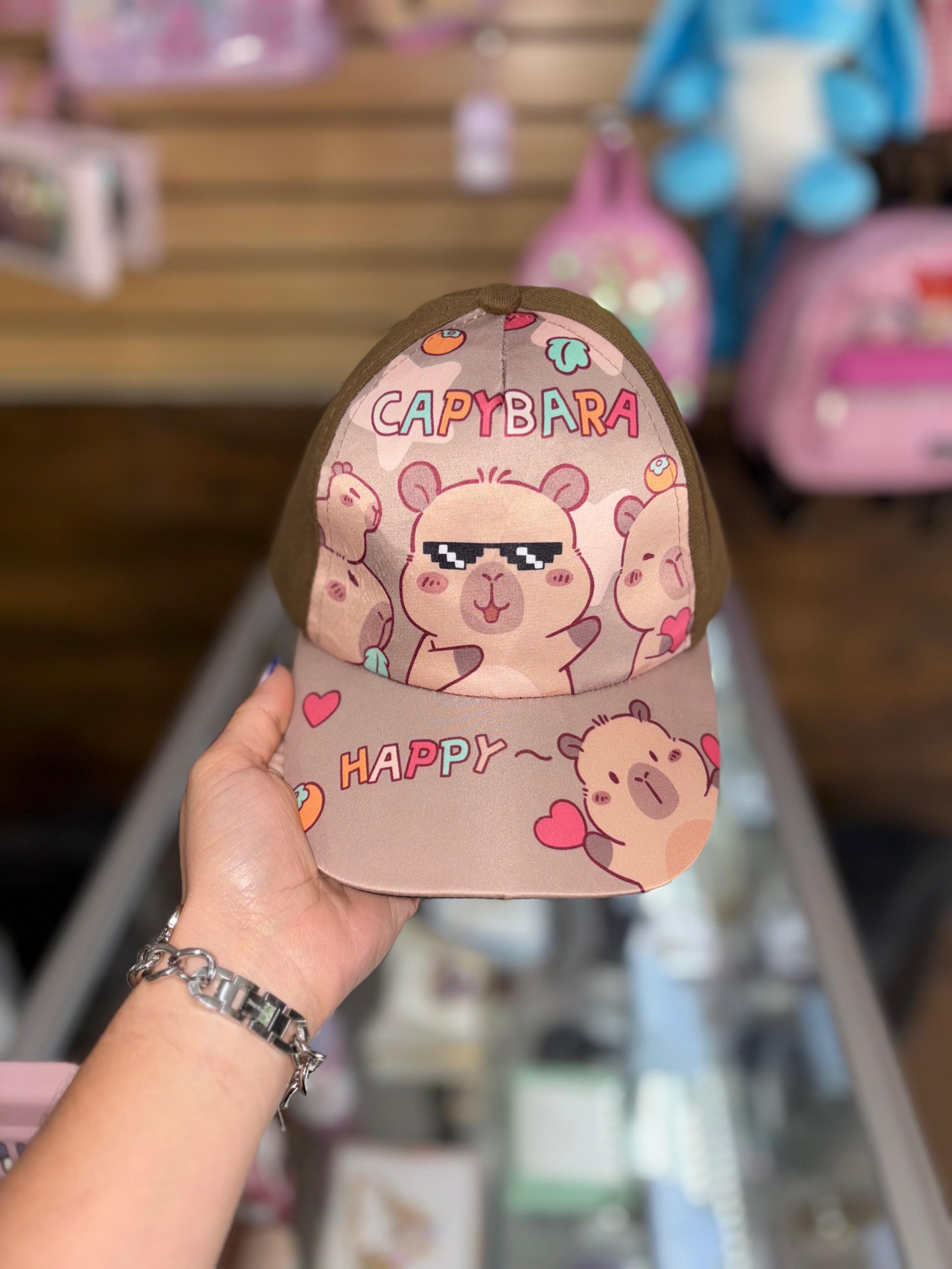 Gorras capibara niñas