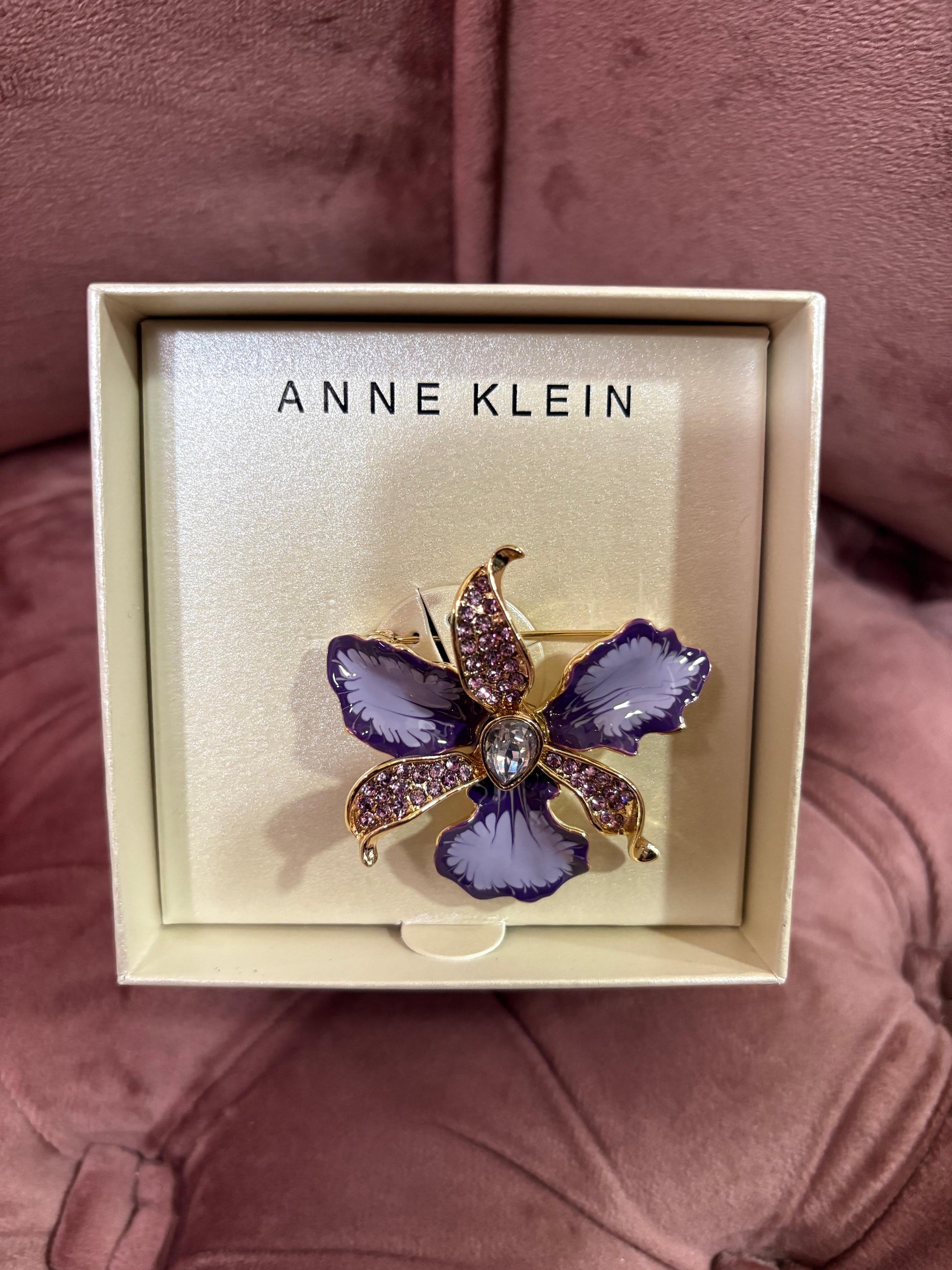Broche Flor Anne Klein