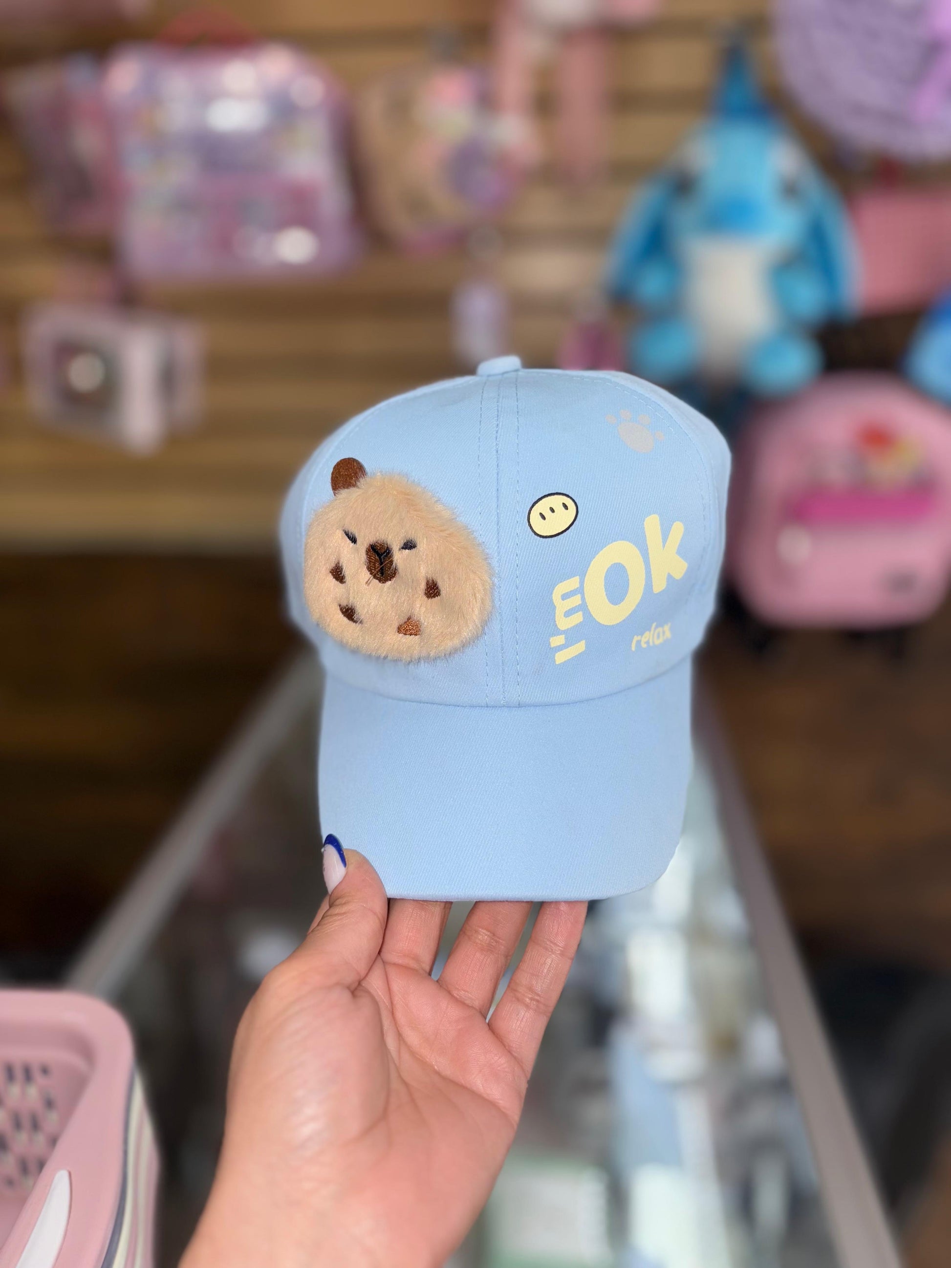 Gorra capibara niña niño