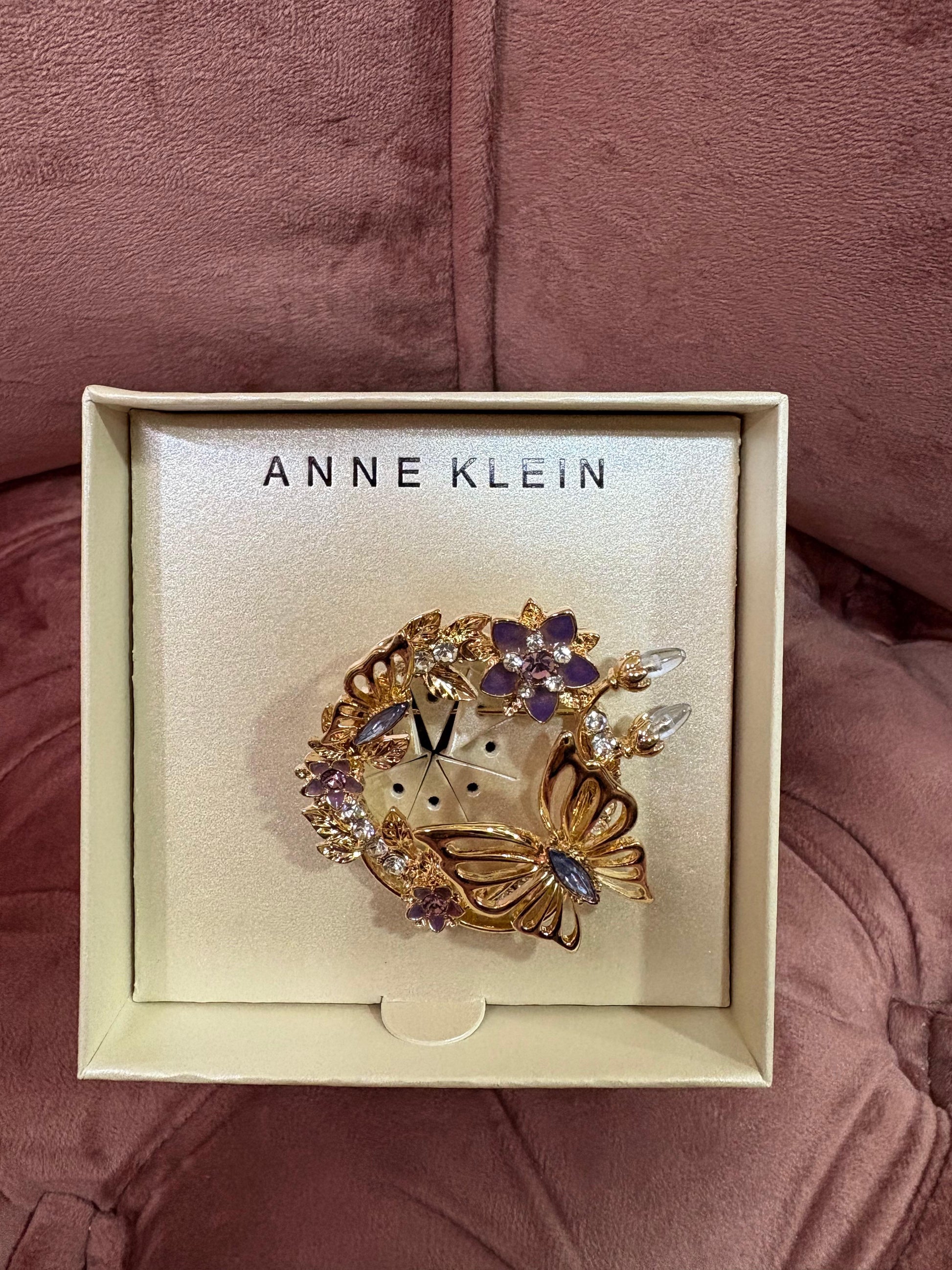 Broche Anne Klein mariposa