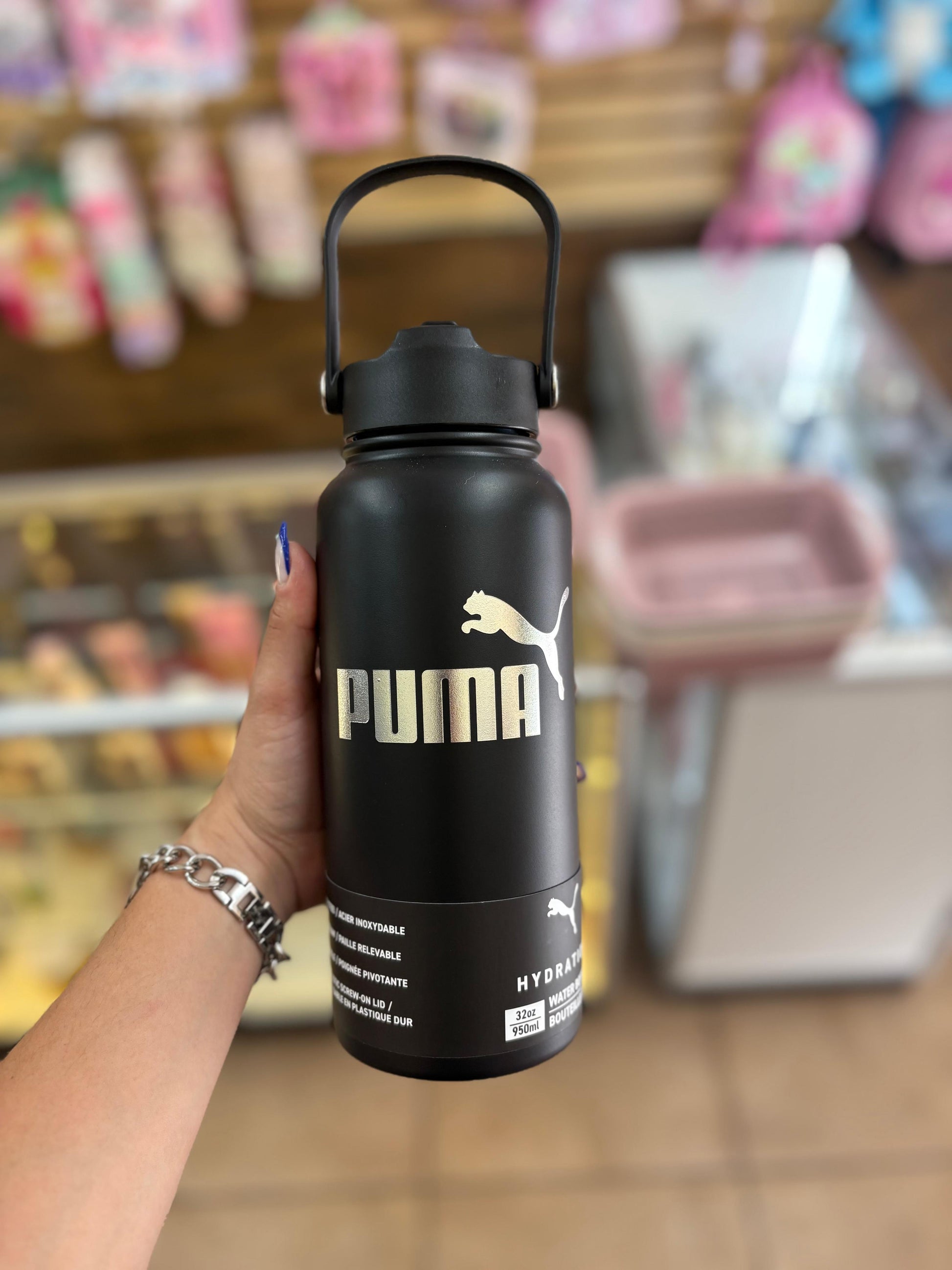 Botella Sport Negra Puma